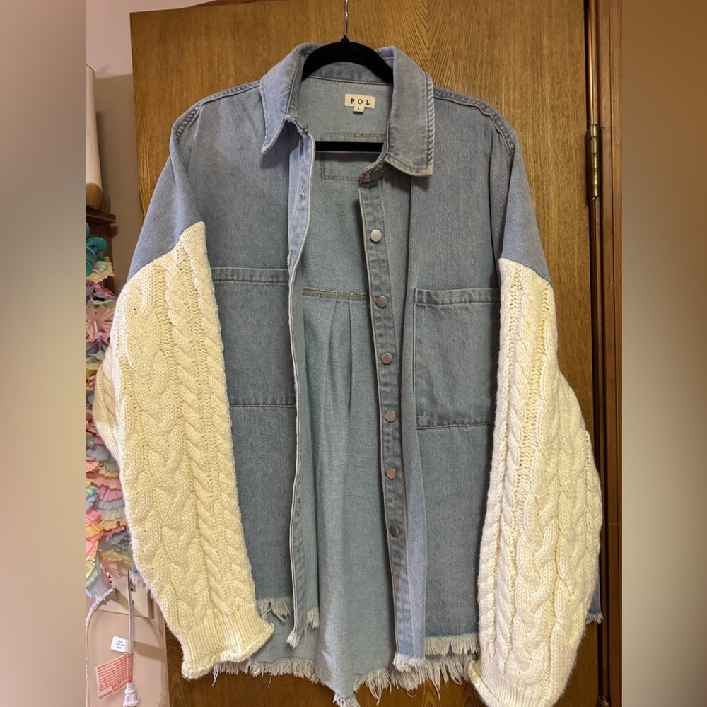 POL Light Blue Denim Jacket